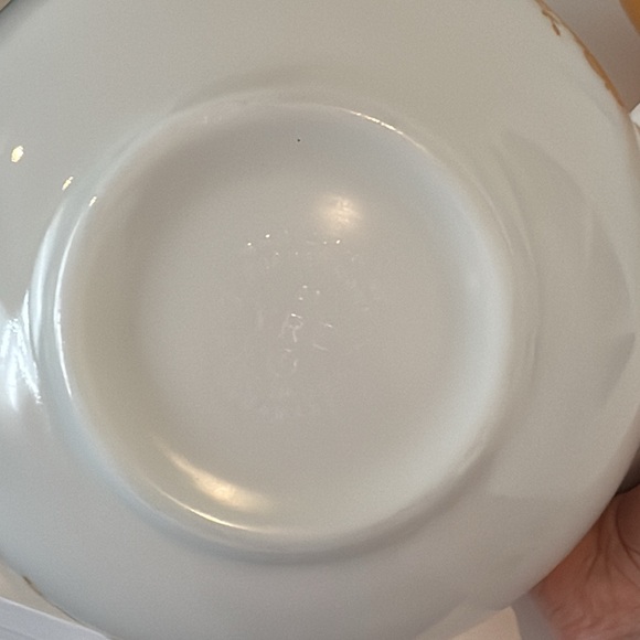 PYREX mixing bowls vintage butterfly gold Cinderella nesting set of 4 floral - Picture 14 of 16